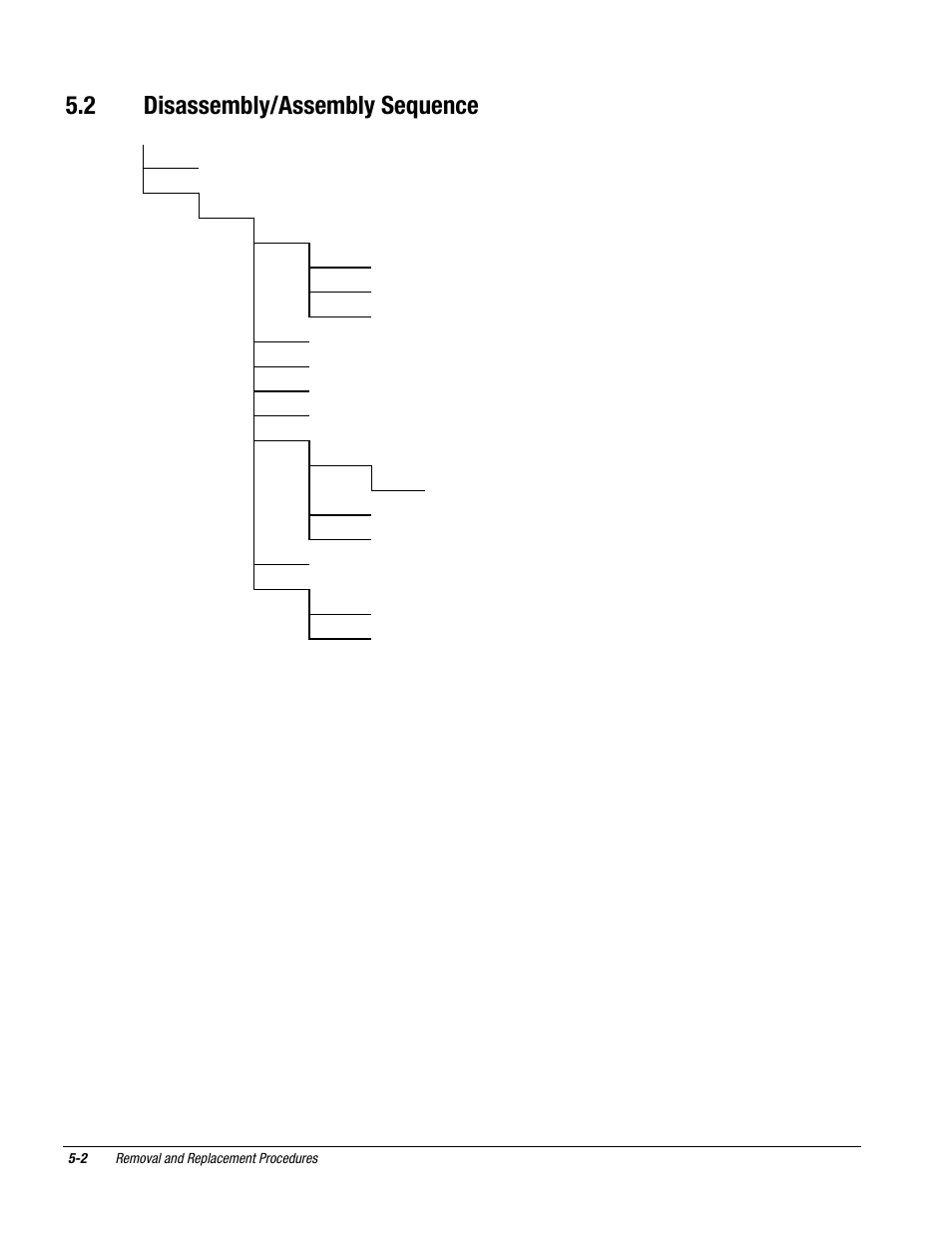 2 disassembly/assembly sequence | Compaq DESKPRO 1000 User Manual | Page 44 / 99