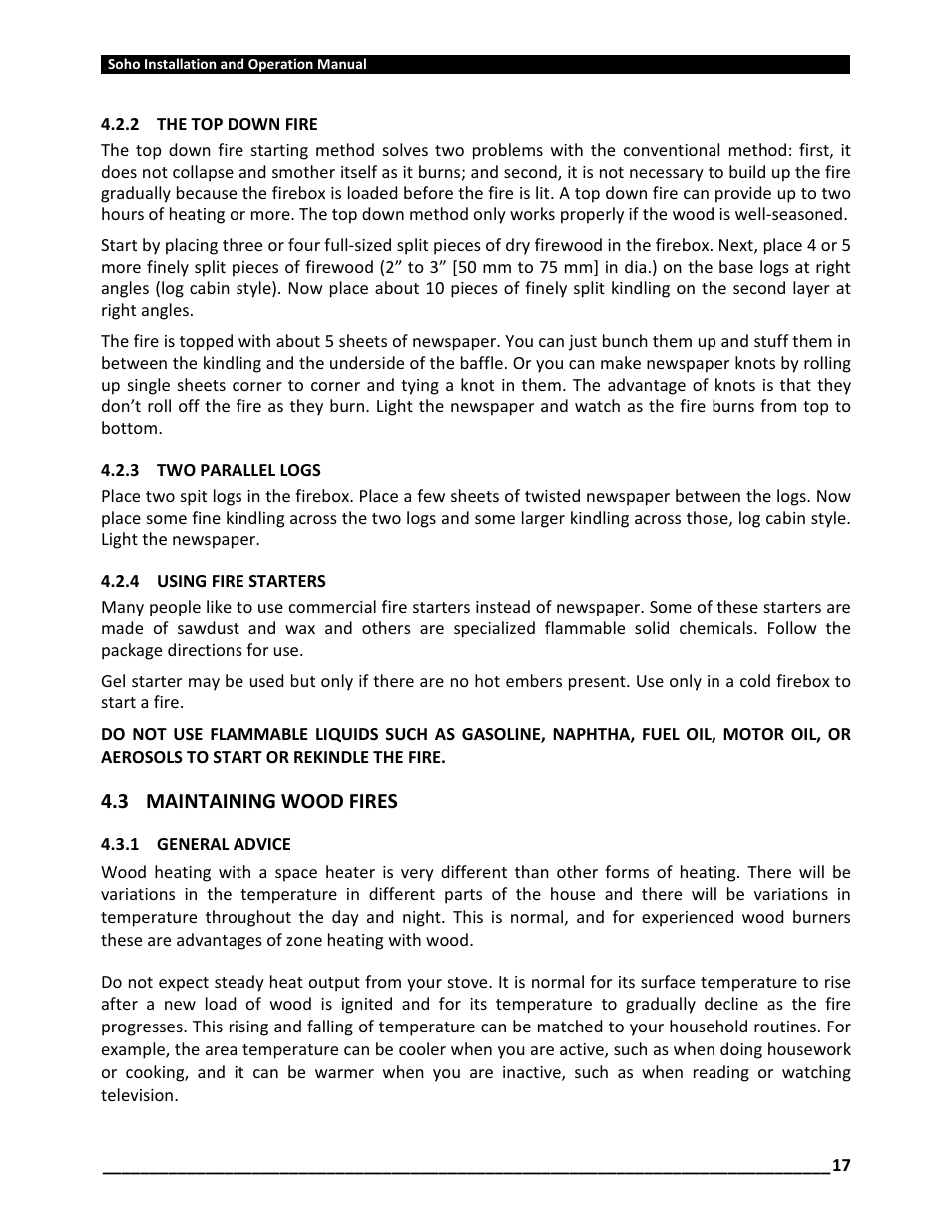 Osburn OB01520 User Manual | Page 17 / 64