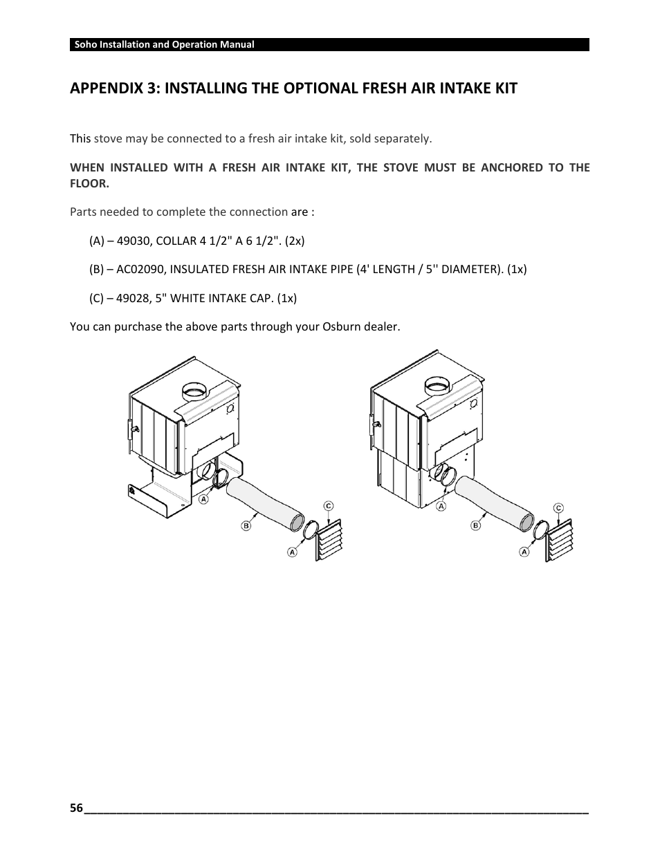 Osburn OB01520 User Manual | Page 56 / 64