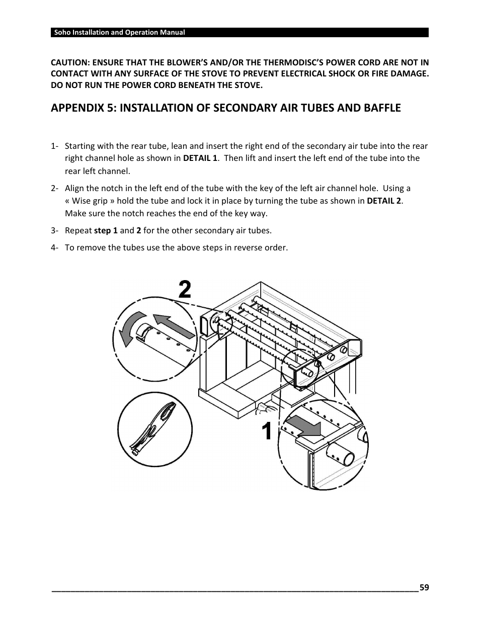 Osburn OB01520 User Manual | Page 59 / 64