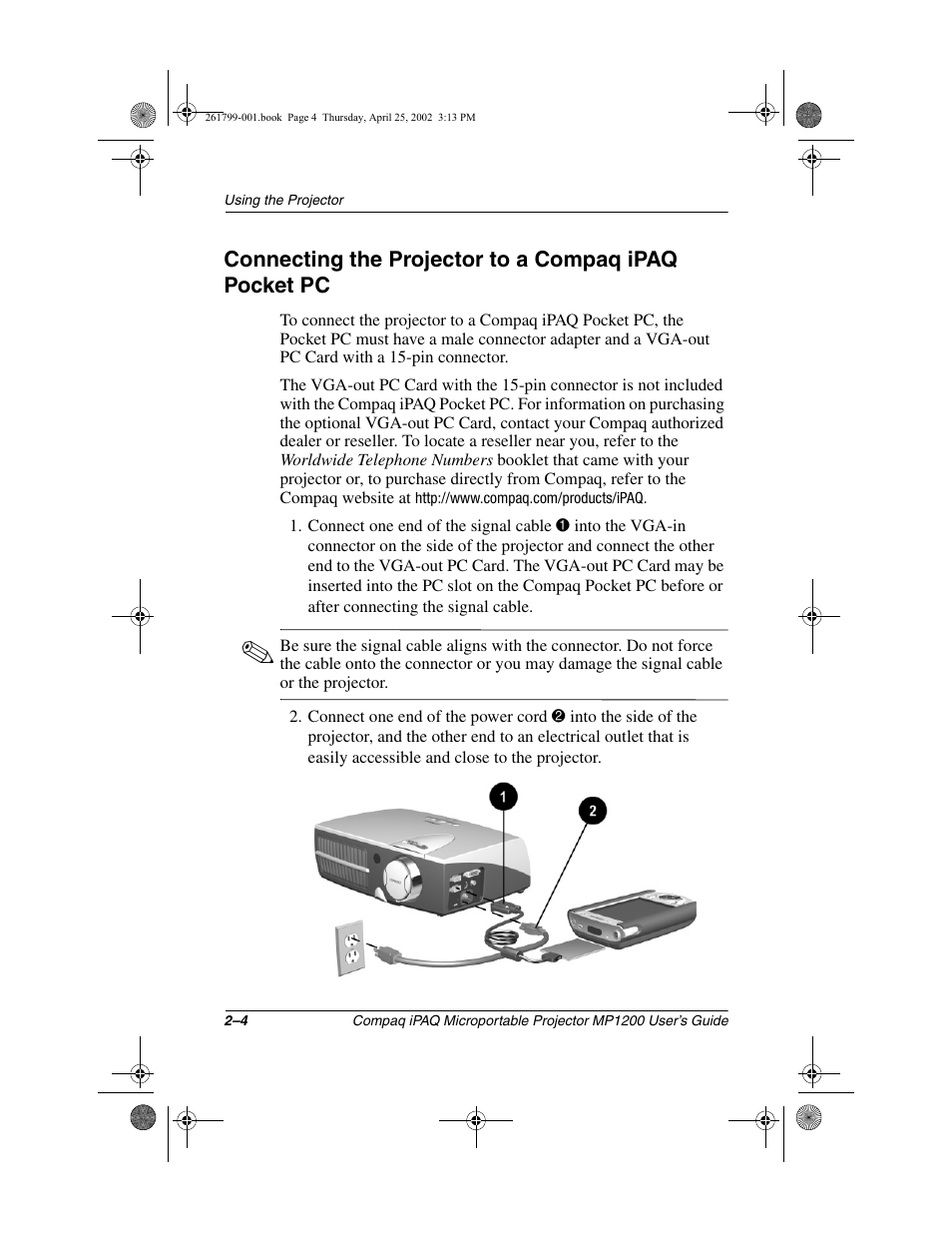 Compaq MP1200 User Manual | Page 15 / 67