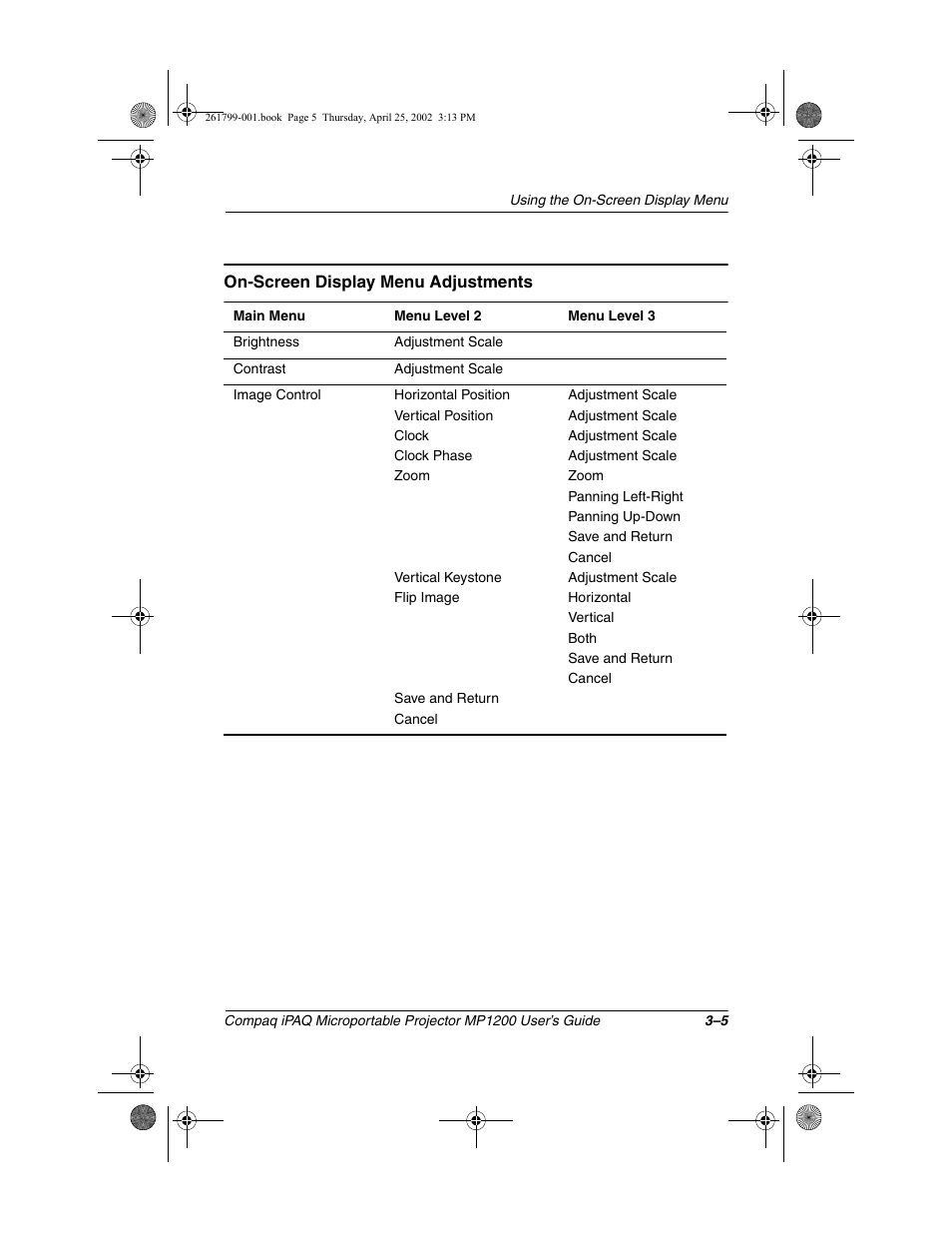 Compaq MP1200 User Manual | Page 27 / 67