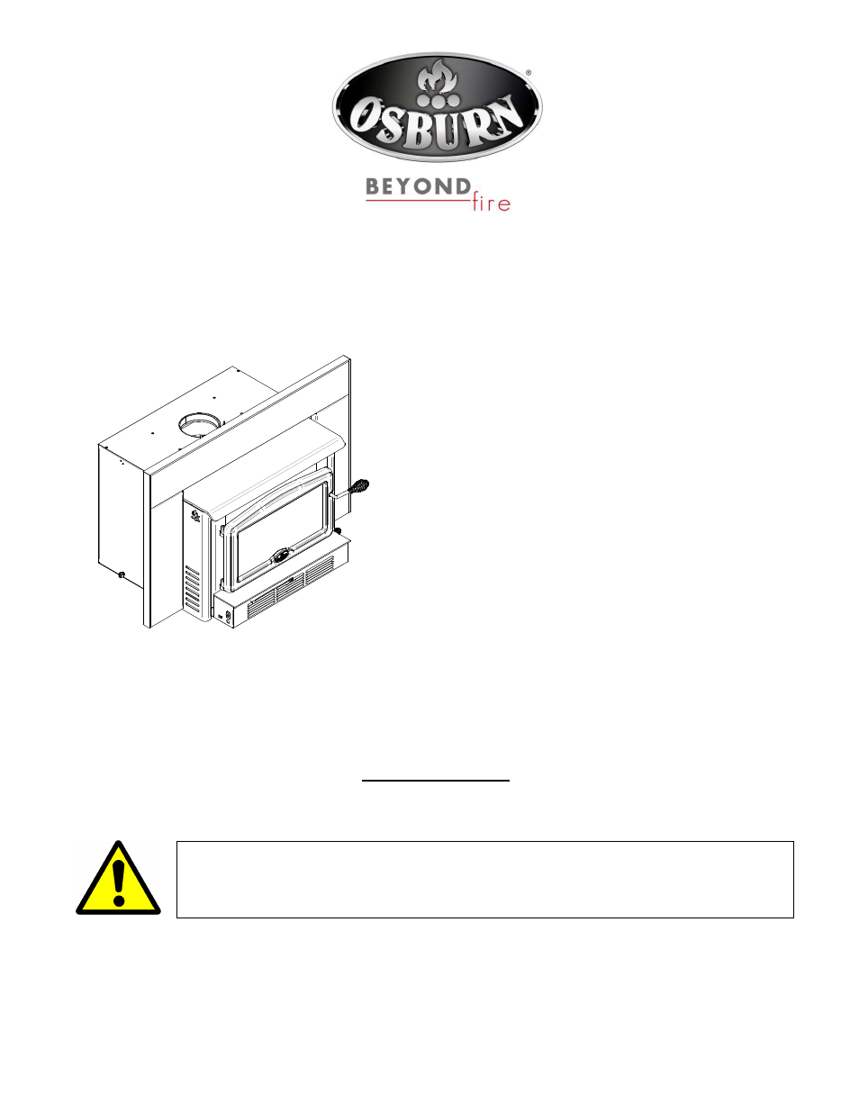 Osburn OB02401 User Manual | 34 pages