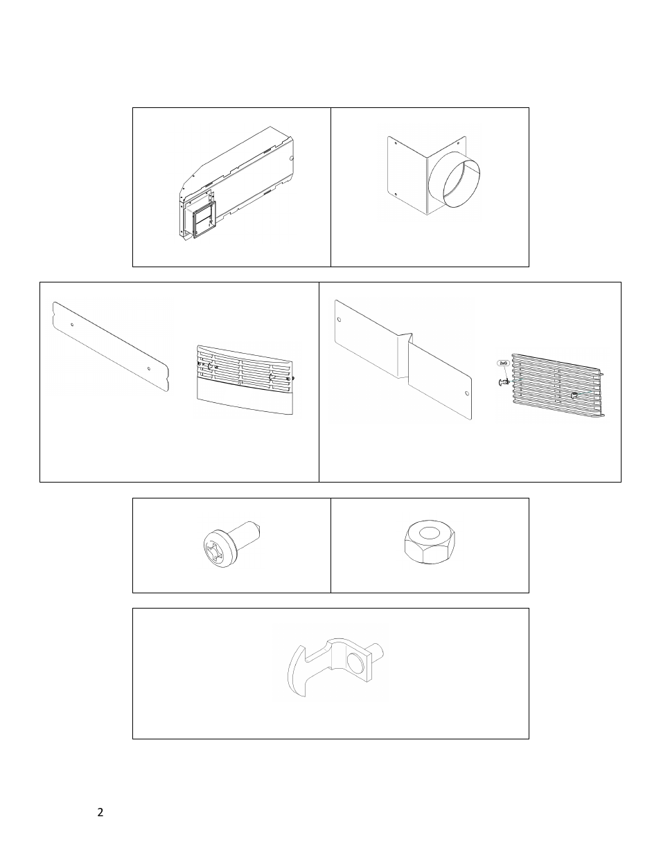 8x 2x | Osburn AC01343 User Manual | Page 2 / 10