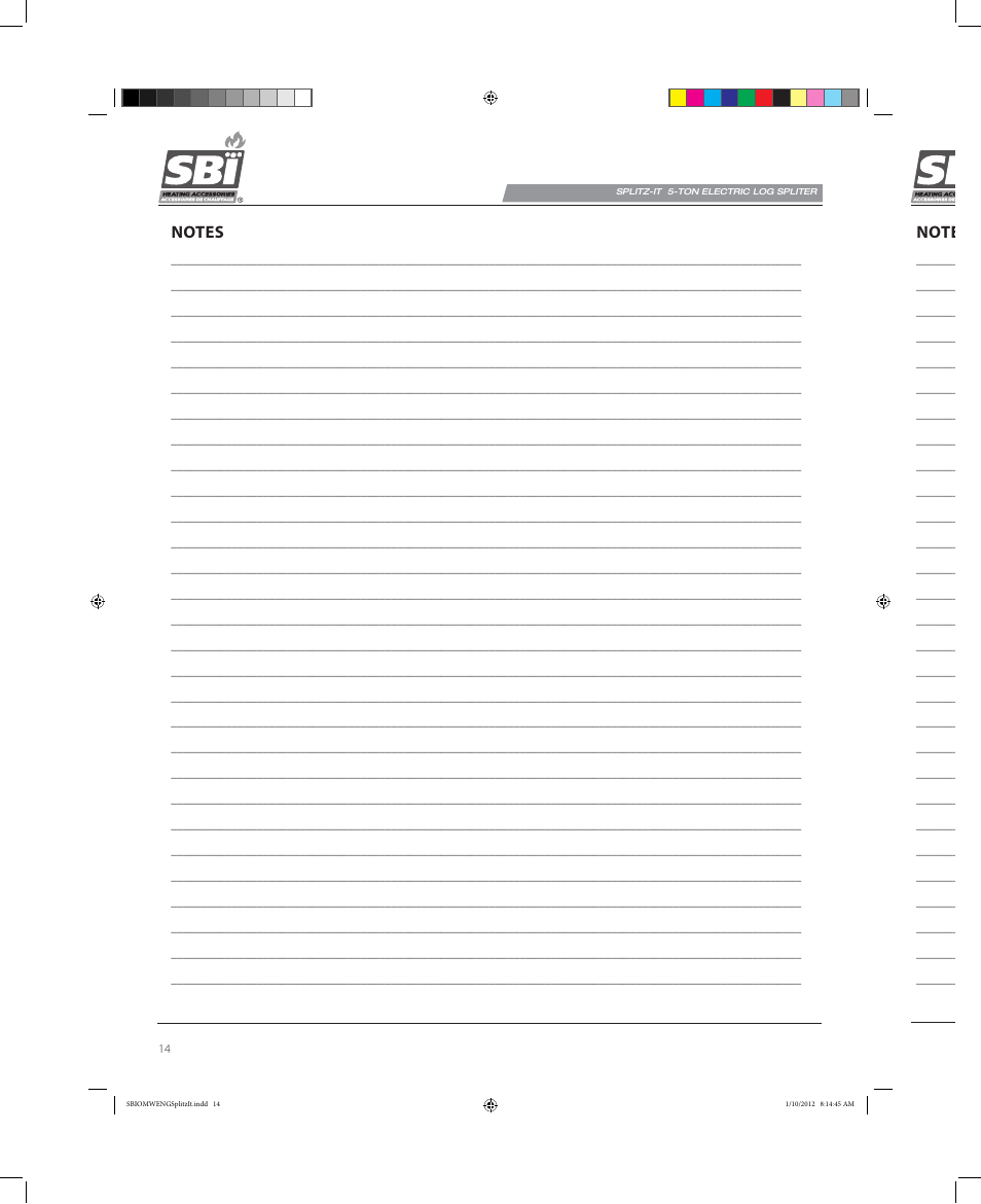 Osburn AC02585 User Manual | Page 14 / 16