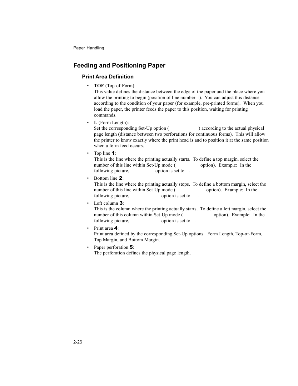 Feeding and positioning paper | Compaq LA36 User Manual | Page 38 / 196