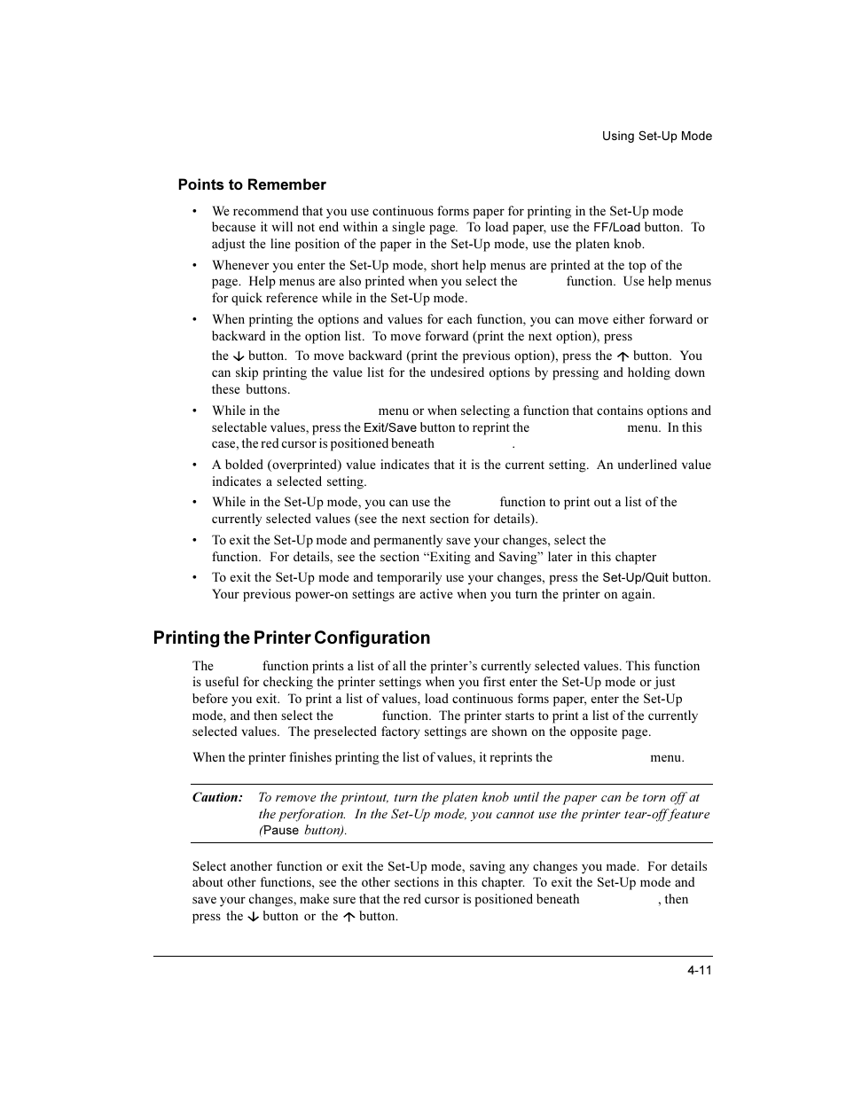 Printing the printer configuration | Compaq LA36 User Manual | Page 65 / 196