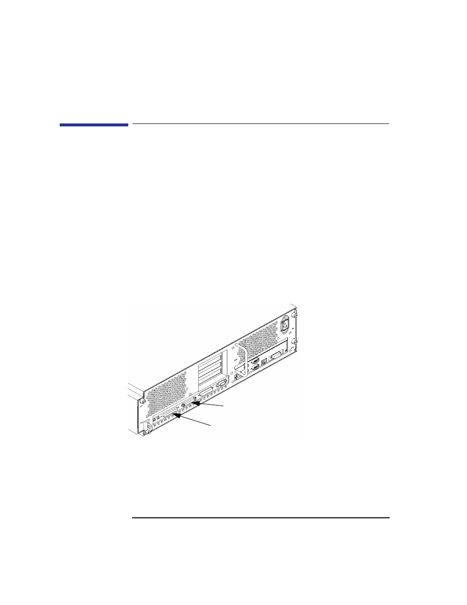 Connecting to the scsi ports | HP C240 User Manual | Page 190 / 242
