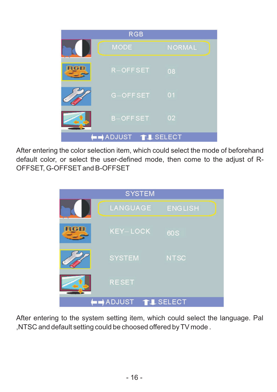 Osoto NV-1024 User Manual | Page 17 / 24