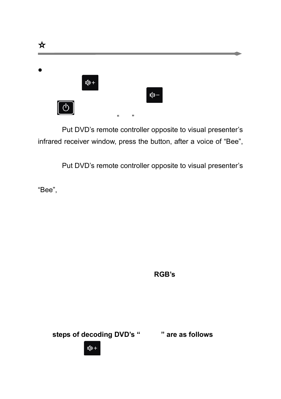 Infrared decoding and usage | Osoto NV-1920 User Manual | Page 19 / 27