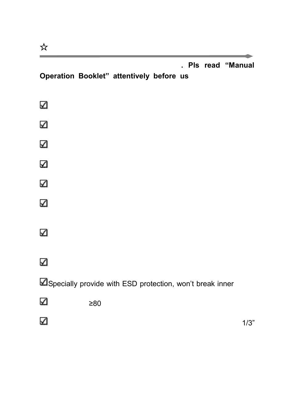 Feature instruction | Osoto NV-1920 User Manual | Page 4 / 27