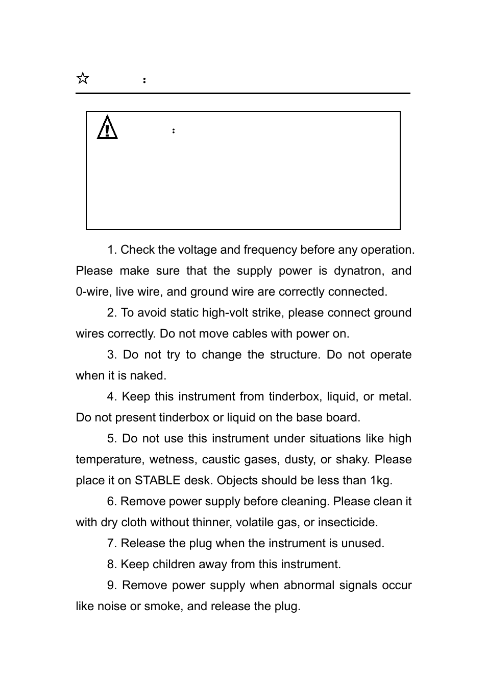 Osoto PH-9000 User Manual | Page 2 / 20