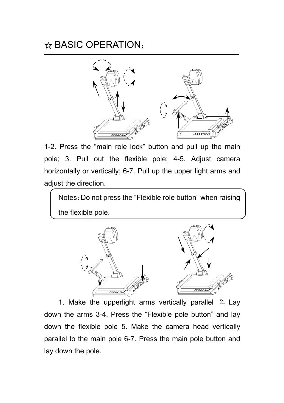 Basic operation | Osoto PH-9000 User Manual | Page 7 / 20