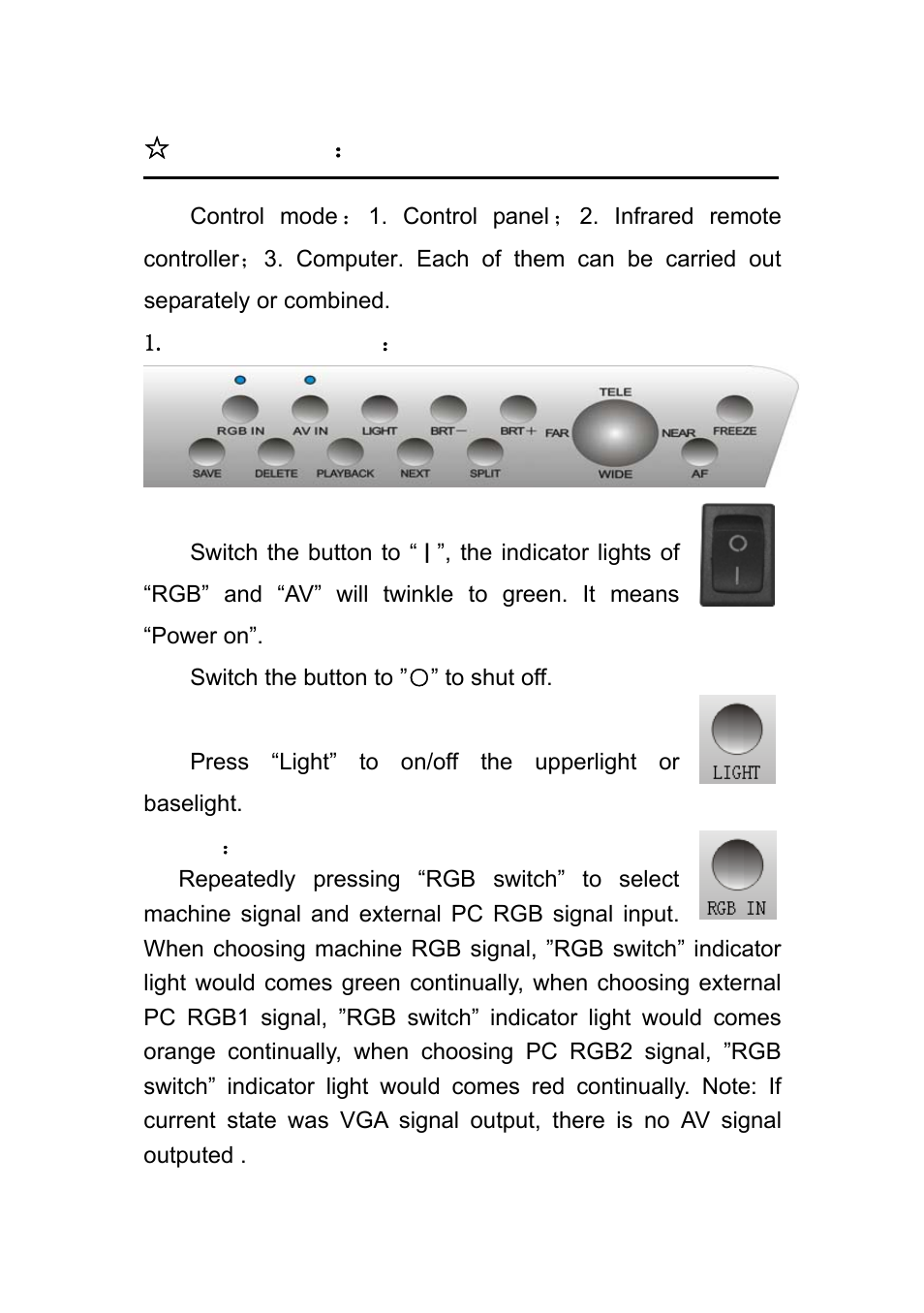 Operation | Osoto PH-9000 User Manual | Page 8 / 20