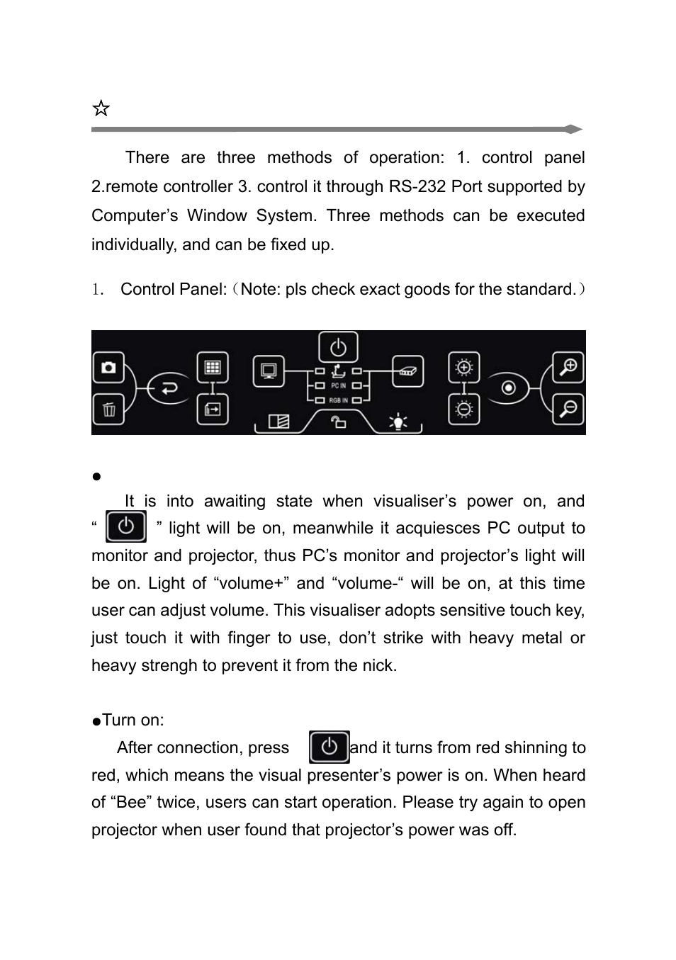 Methods of usage | Osoto PH-200W User Manual | Page 10 / 28