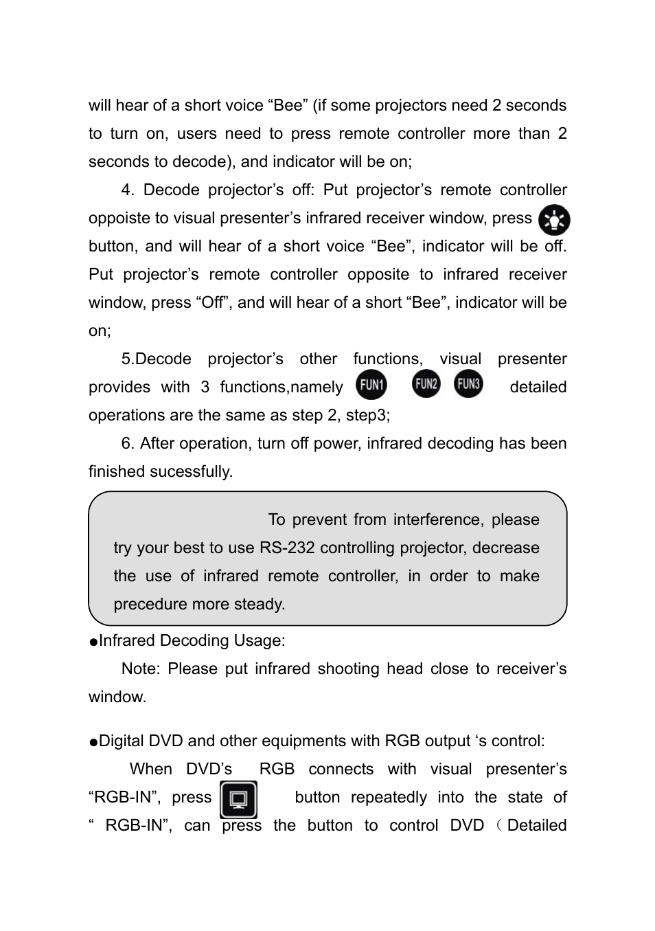 Warmly suggest | Osoto PH-200W User Manual | Page 23 / 28