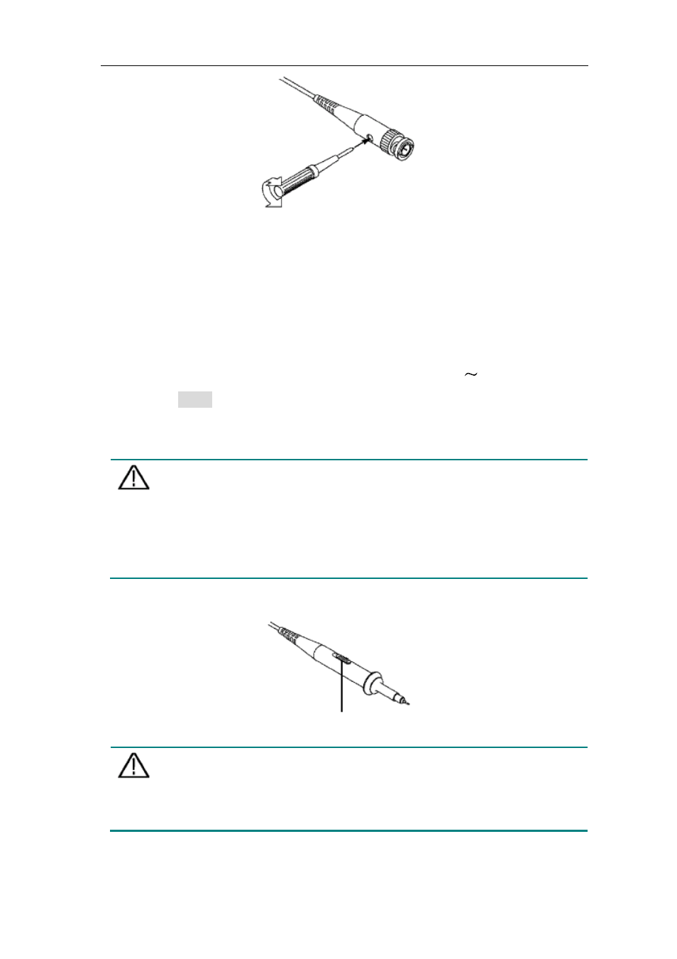 How to set the probe attenuation coefficient, On p13), Nd figure 4-7 ) | OWON TDS Series User Manual | Page 18 / 82