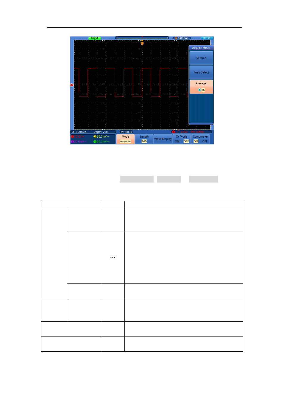 How to set the display system | OWON TDS Series User Manual | Page 43 / 82