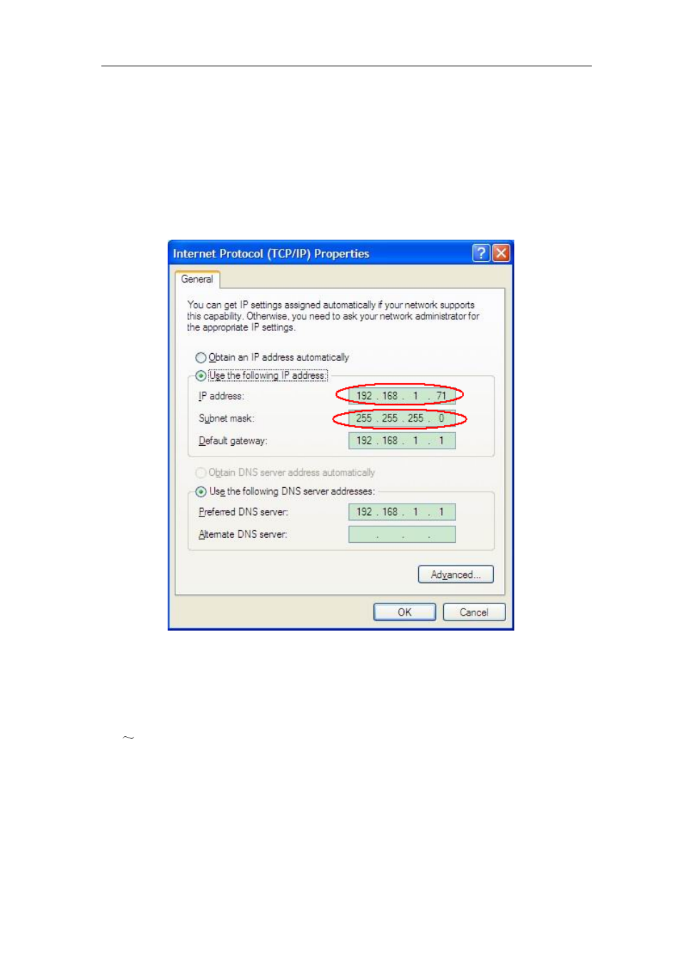 Using lan port, Connect directly | OWON TDS Series User Manual | Page 65 / 82