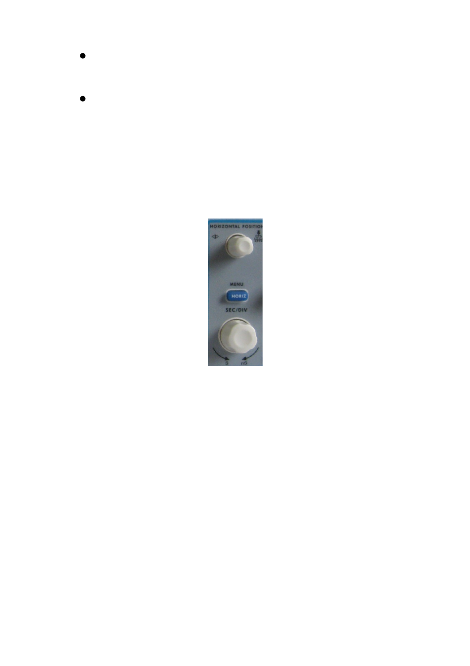 Introduction to the horizontal system | OWON SDS Series User Manual | Page 22 / 109