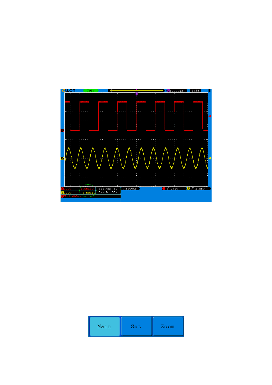 How to set the horizontal system | OWON SDS Series User Manual | Page 36 / 109