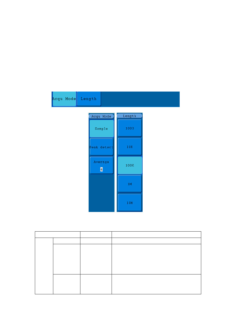 How to operate the function menu, How to implement sampling setup | OWON SDS Series User Manual | Page 47 / 109