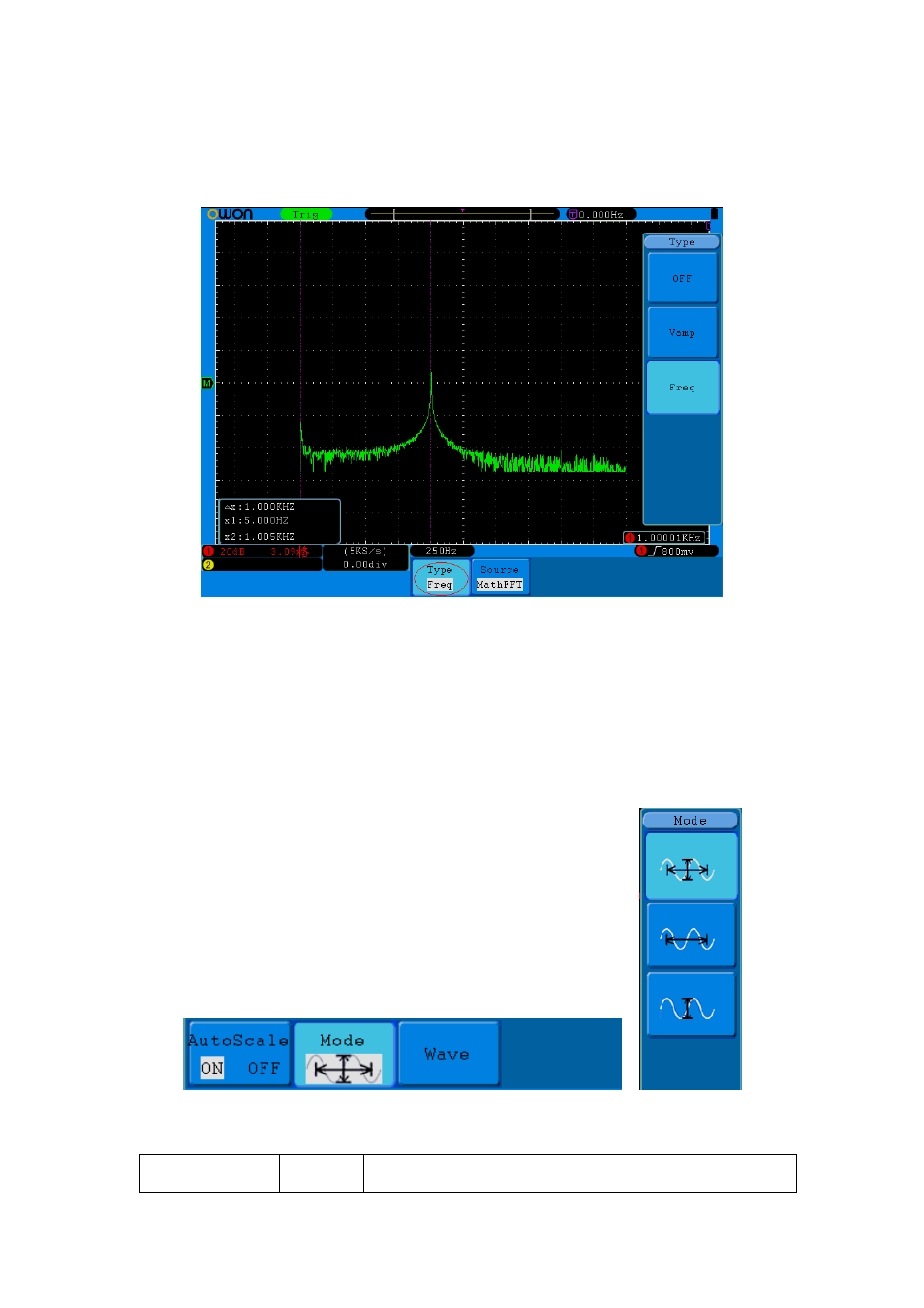 How to use autoscale | OWON SDS Series User Manual | Page 83 / 109