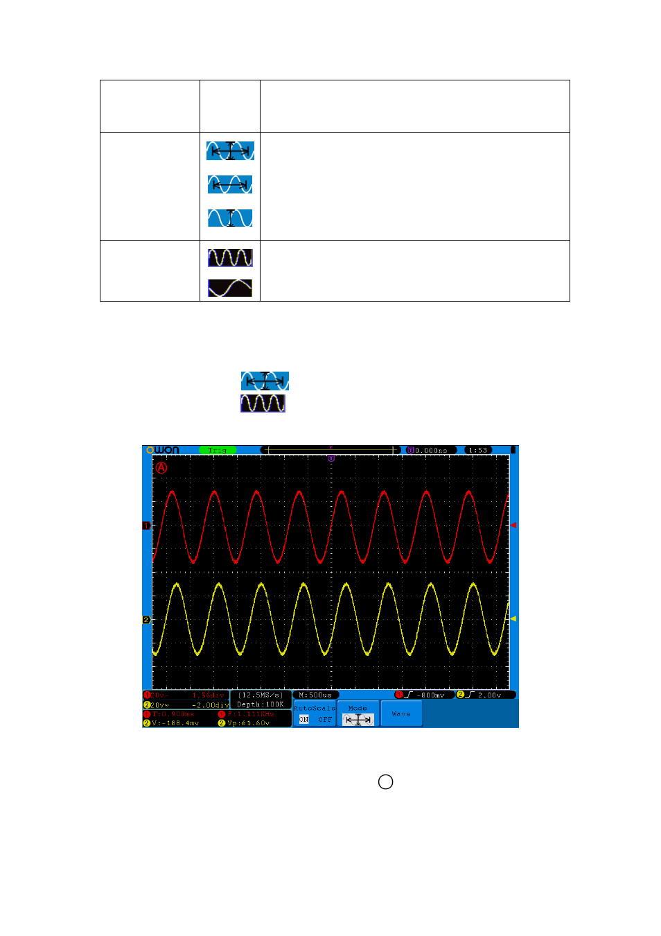 Will be | OWON SDS Series User Manual | Page 84 / 109