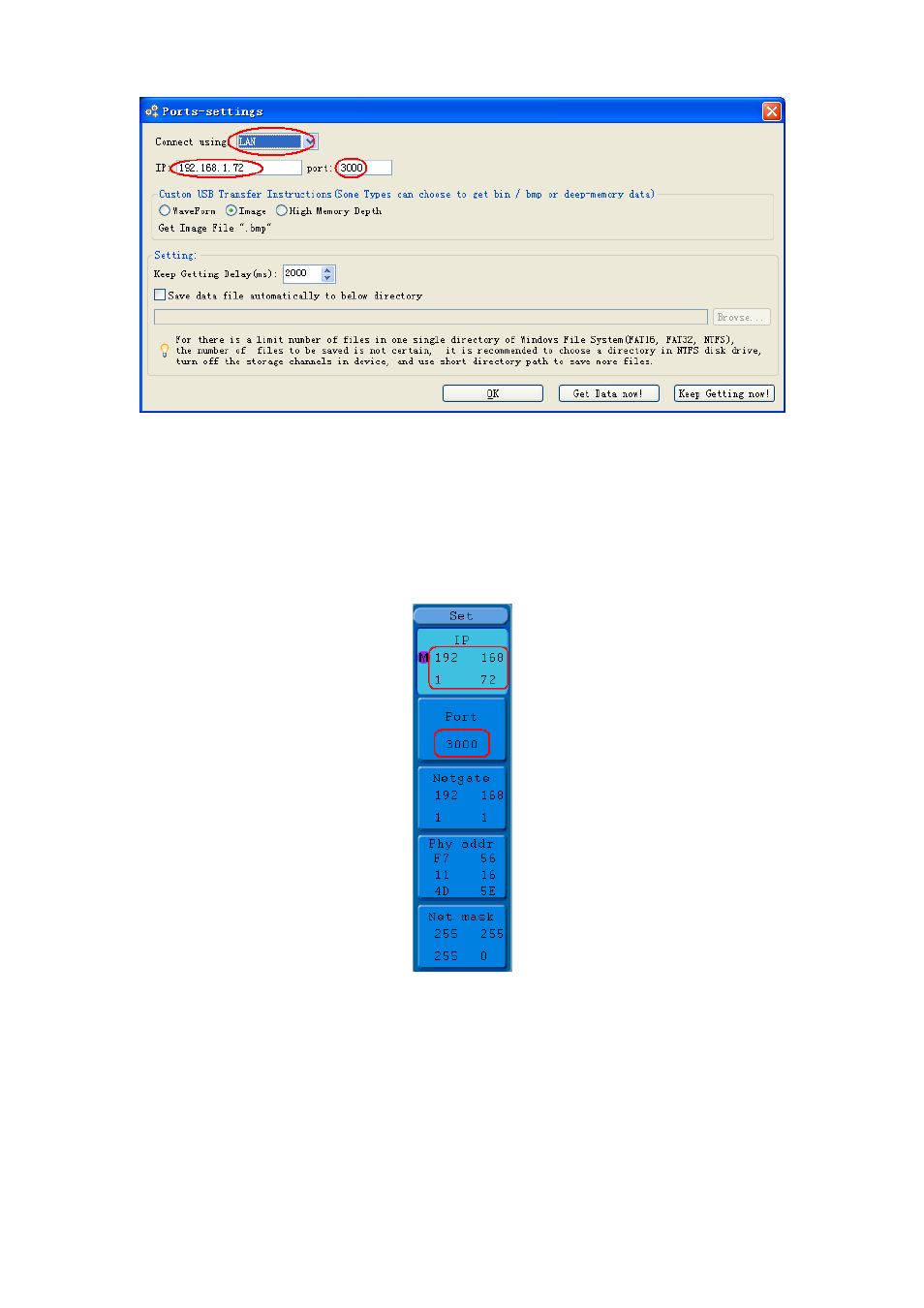 Connect through a router | OWON SDS Series User Manual | Page 90 / 109