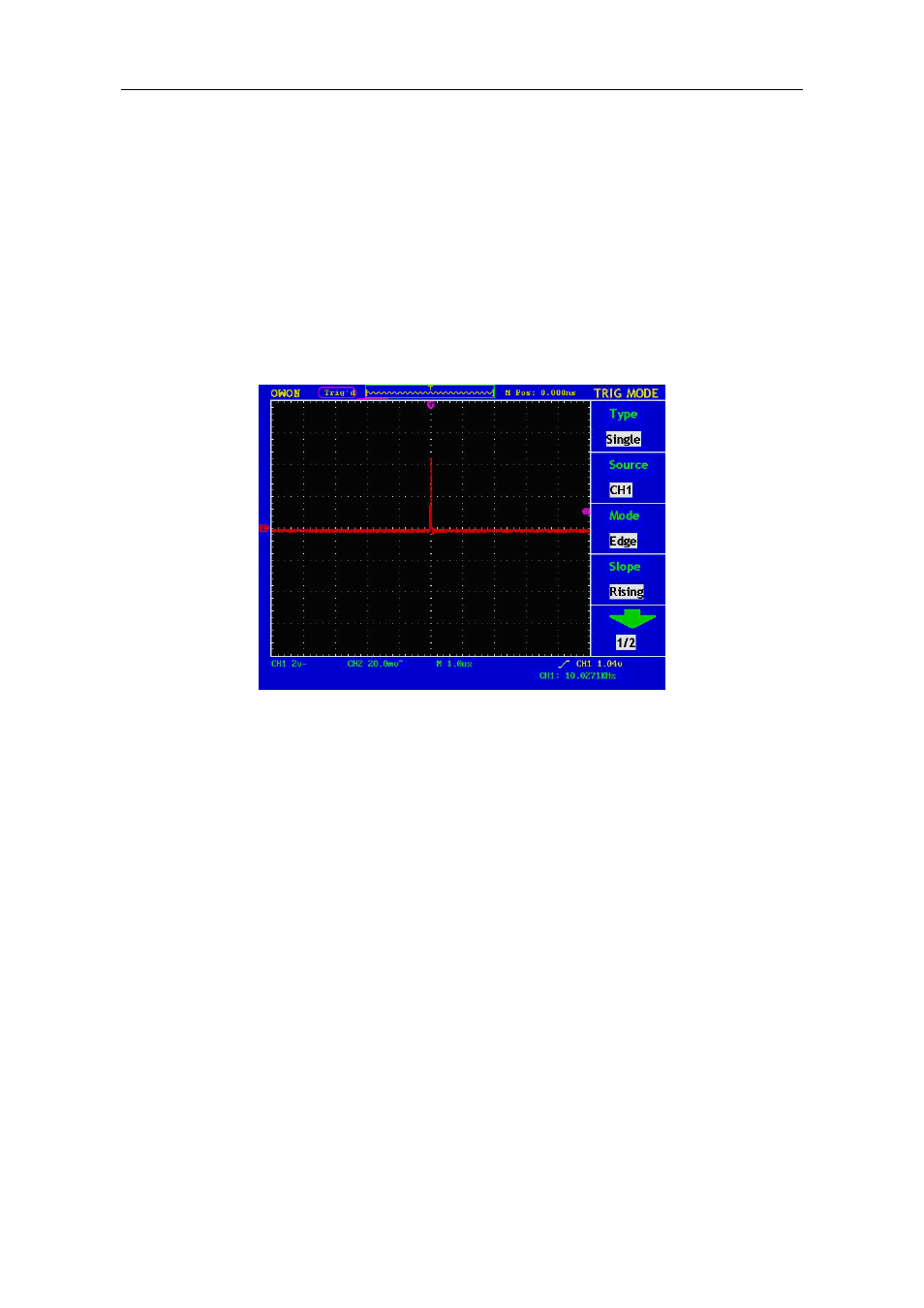 Example 4: analyze the details of a signal | OWON MSO Series User Manual | Page 101 / 112