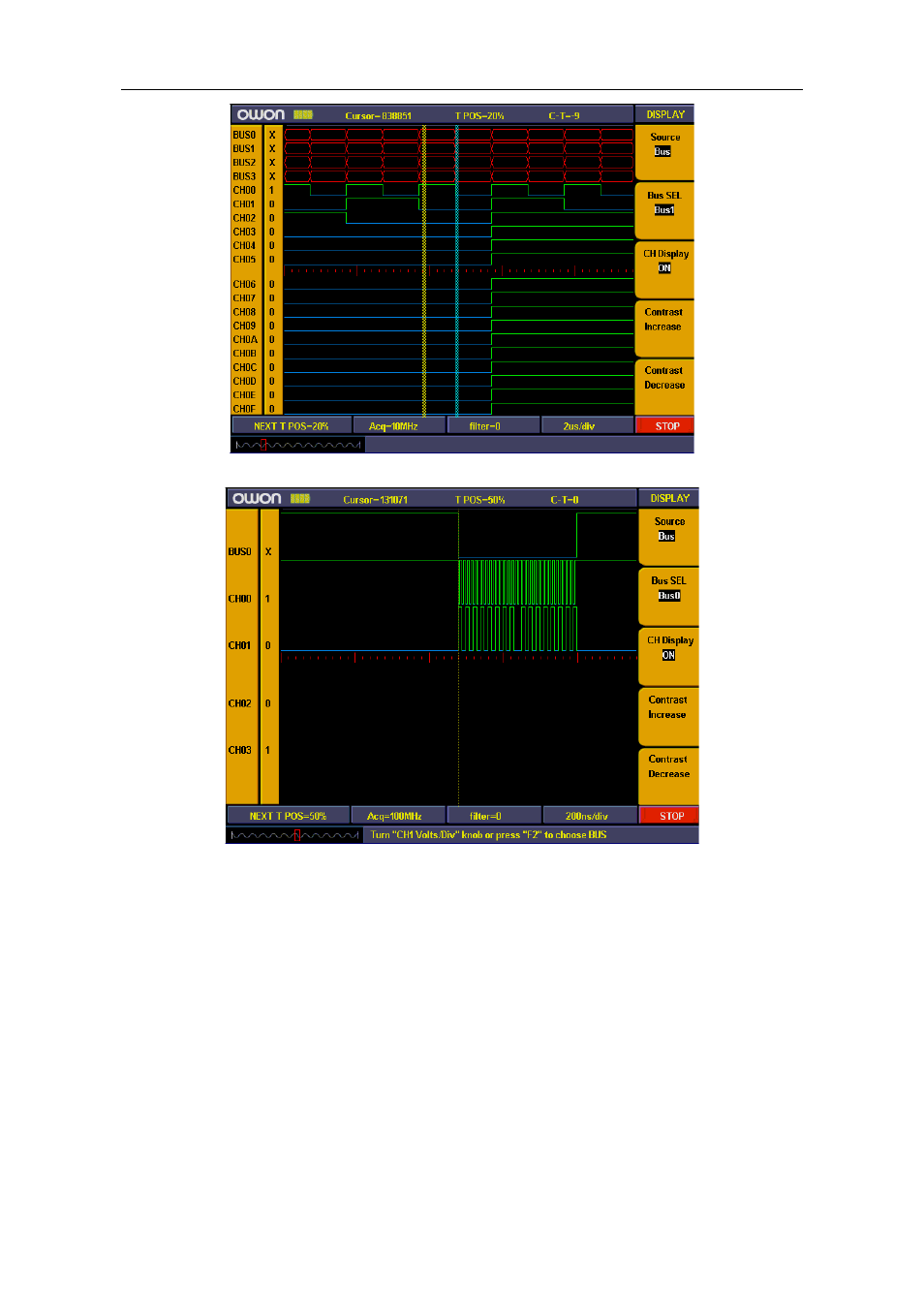 Trigger system | OWON MSO Series User Manual | Page 26 / 112