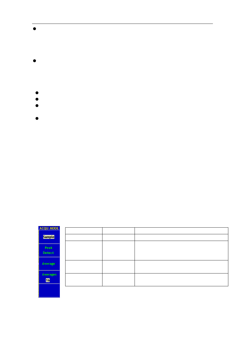 How to operate the function menu, How to implement sampling setup | OWON MSO Series User Manual | Page 52 / 112