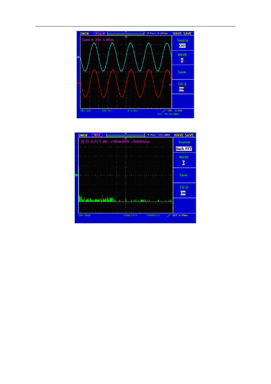 OWON MSO Series User Manual | Page 58 / 112