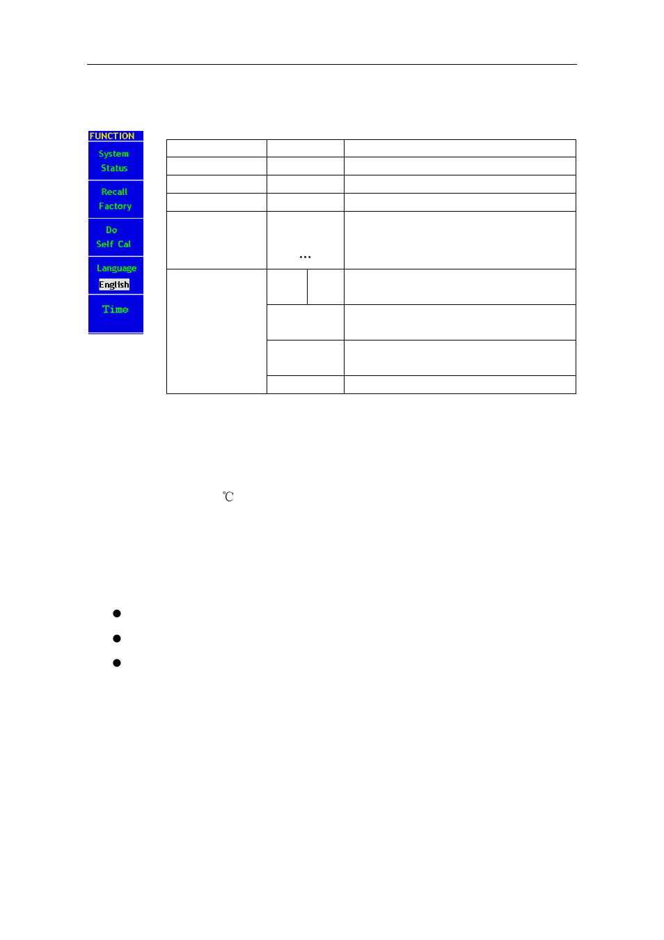 Sys stat (system state), Carry out a self-calibration | OWON MSO Series User Manual | Page 59 / 112