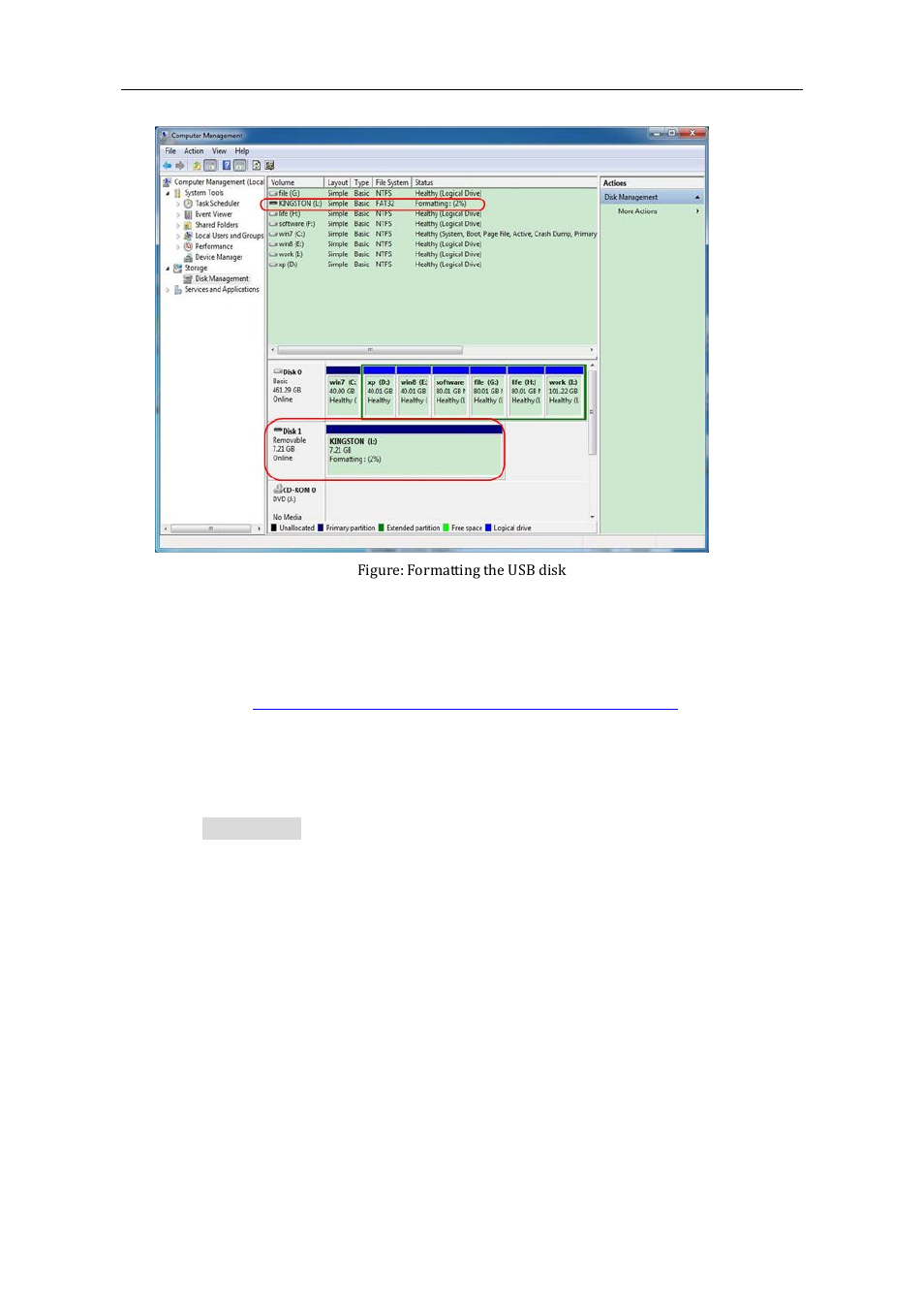 Use minitool partition wizard to format | OWON MSO Series User Manual | Page 71 / 112