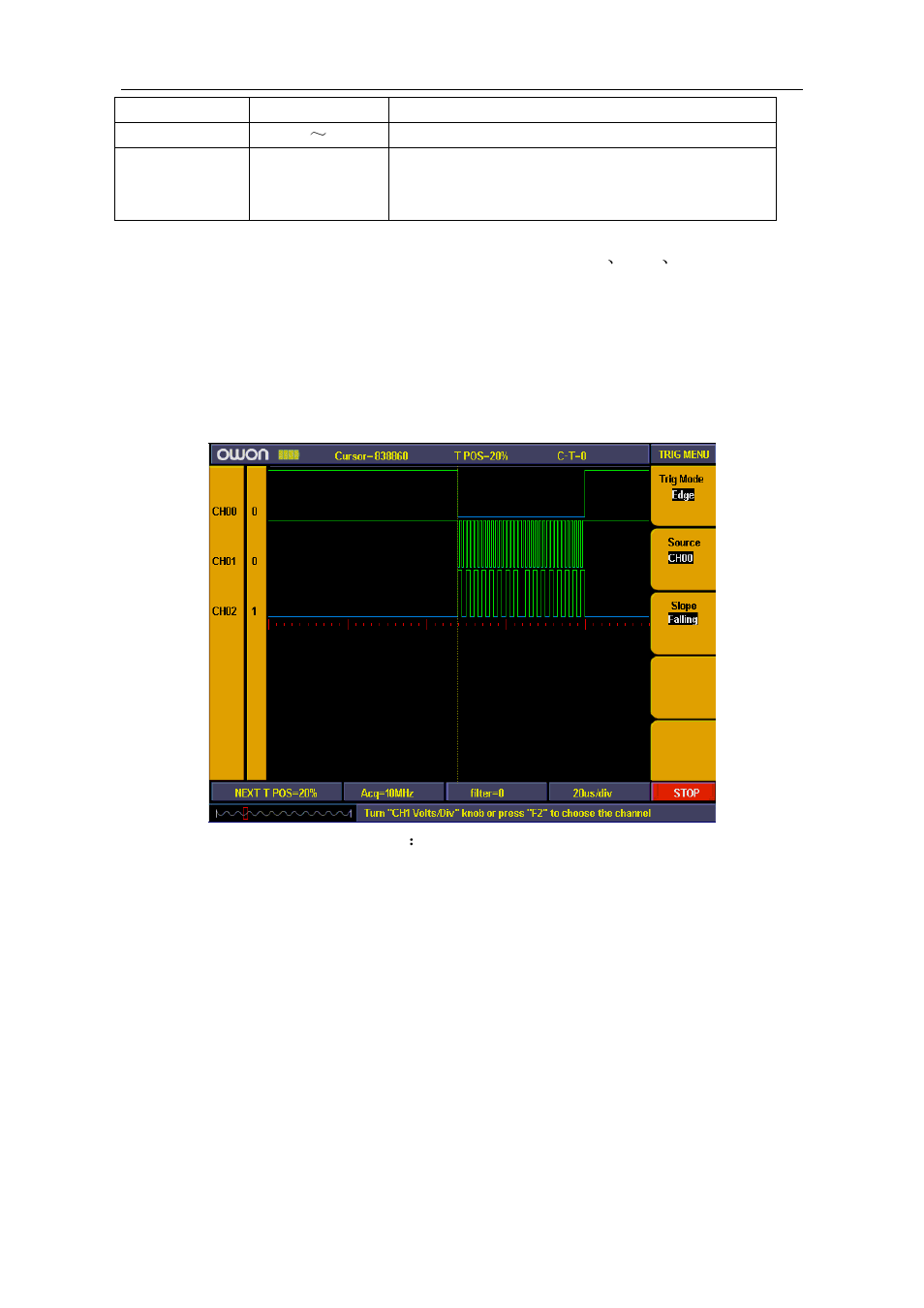 OWON MSO Series User Manual | Page 77 / 112