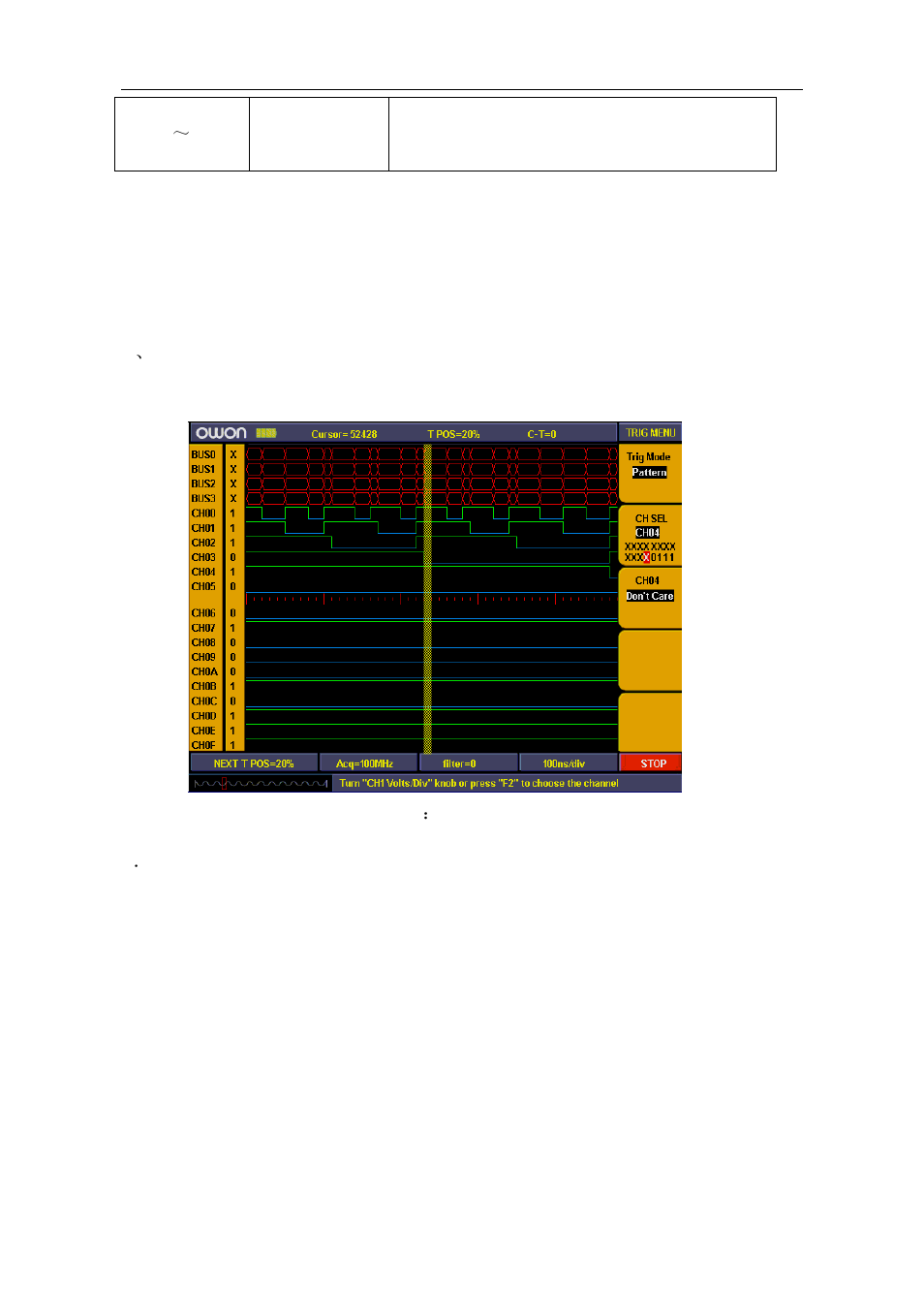 OWON MSO Series User Manual | Page 80 / 112