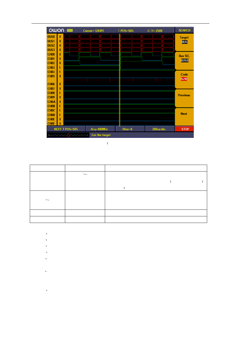 OWON MSO Series User Manual | Page 93 / 112