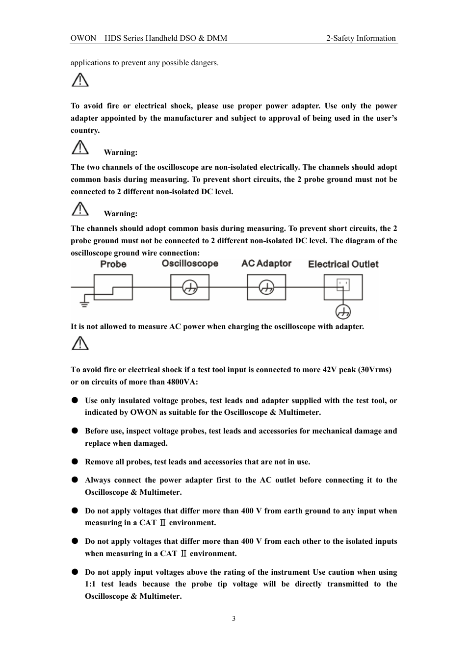 OWON HDS Series User Manual | Page 11 / 72