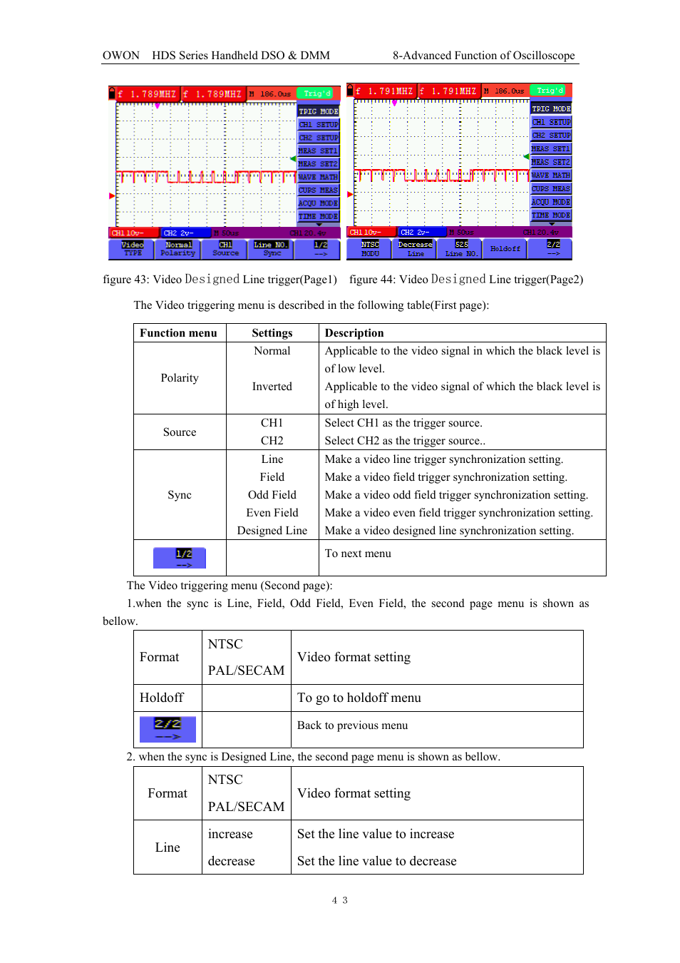 OWON HDS Series User Manual | Page 51 / 72