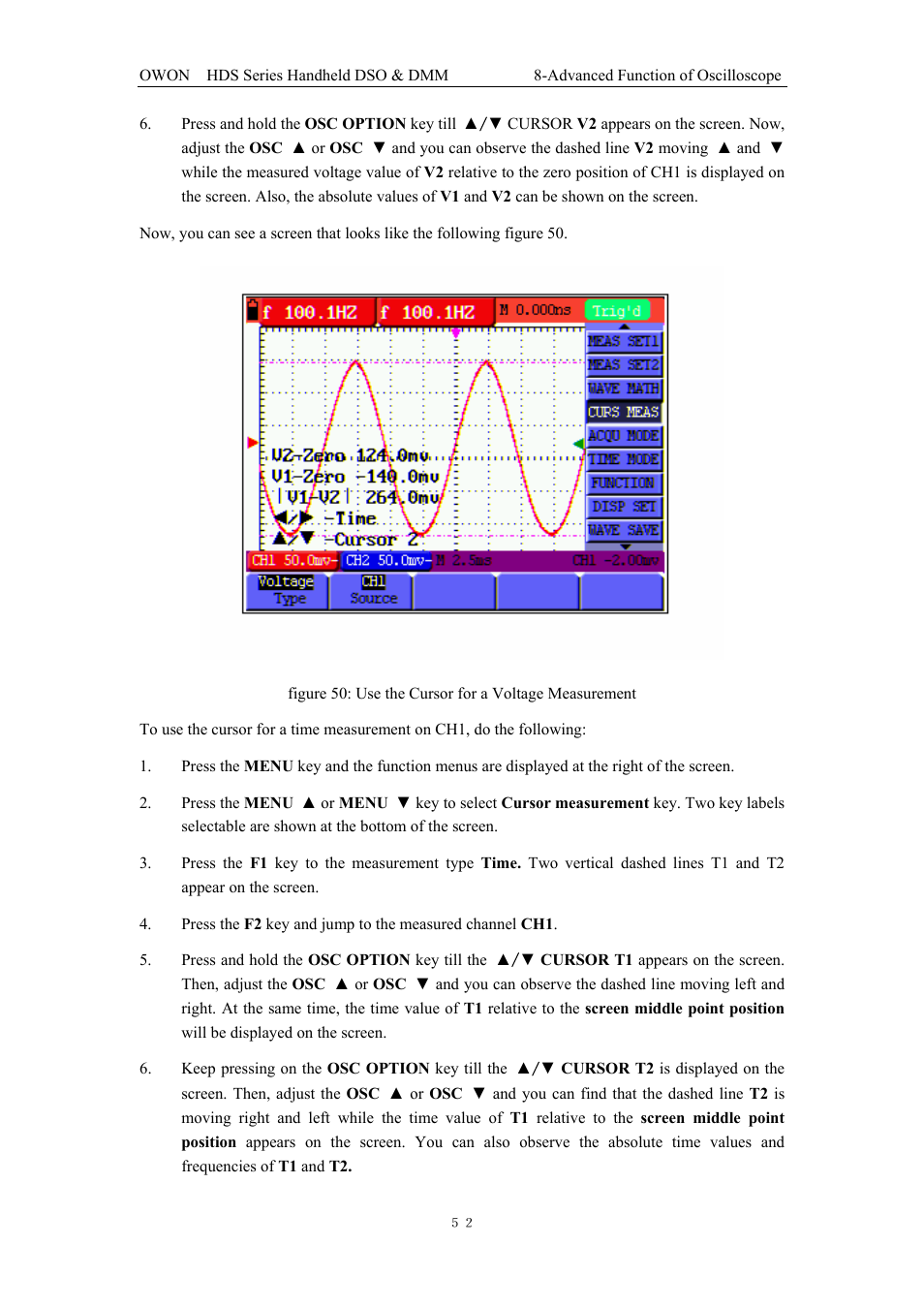 OWON HDS Series User Manual | Page 60 / 72