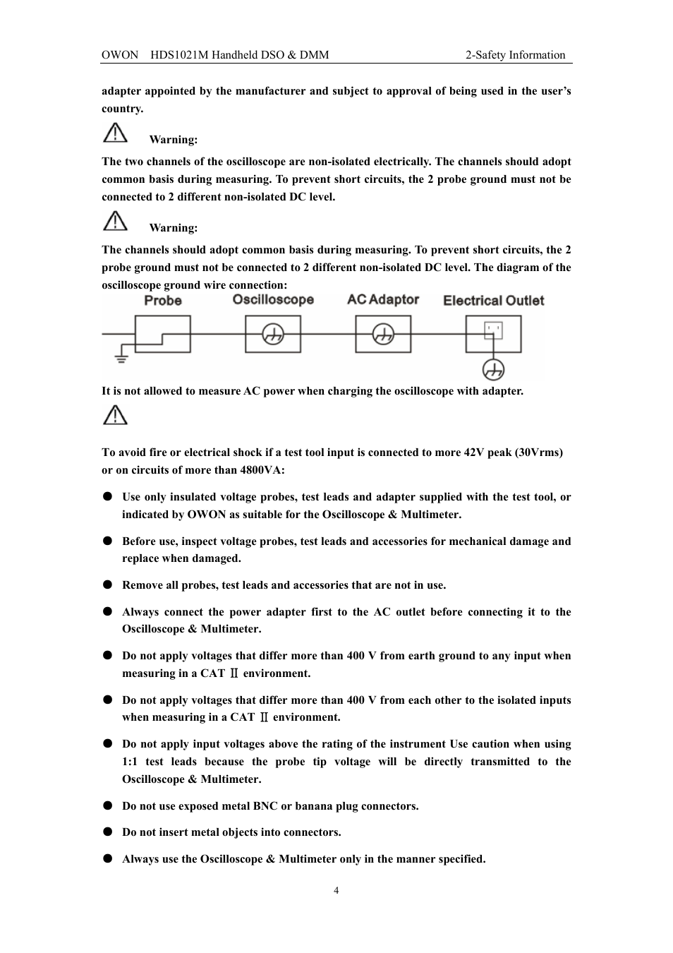 OWON HDS1021M User Manual | Page 11 / 64