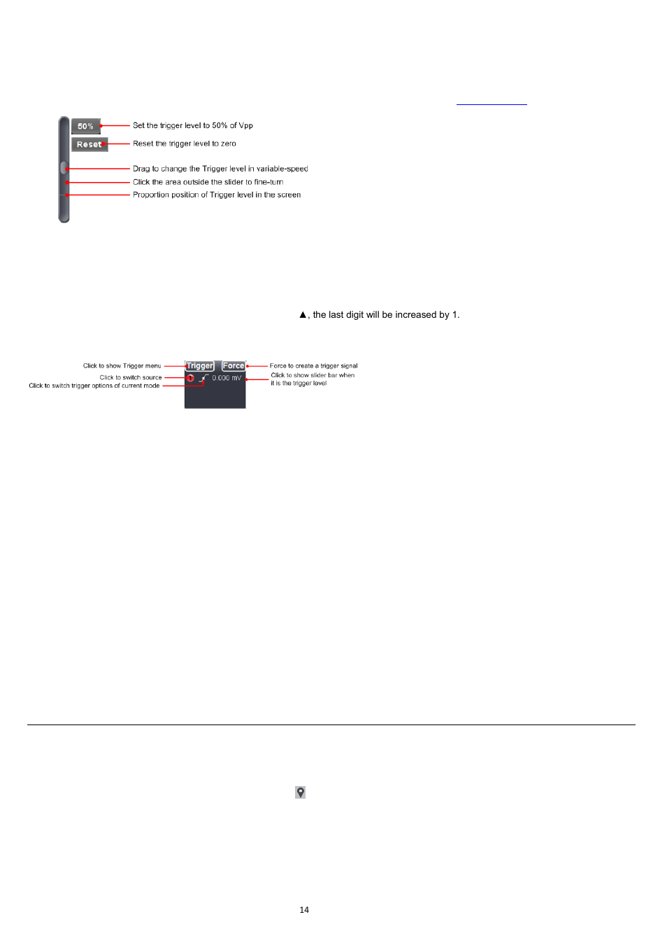 How to set the trigger system, Alternate trigger | OWON VDS Series User Manual | Page 18 / 40