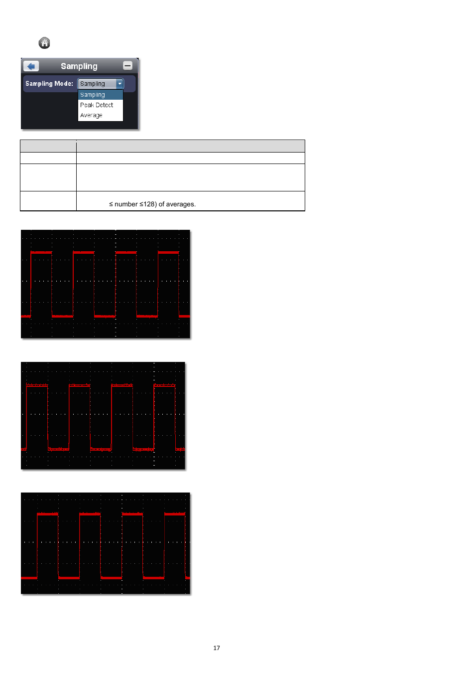 How to implement sampling setup, How to measure with cursors | OWON VDS Series User Manual | Page 21 / 40