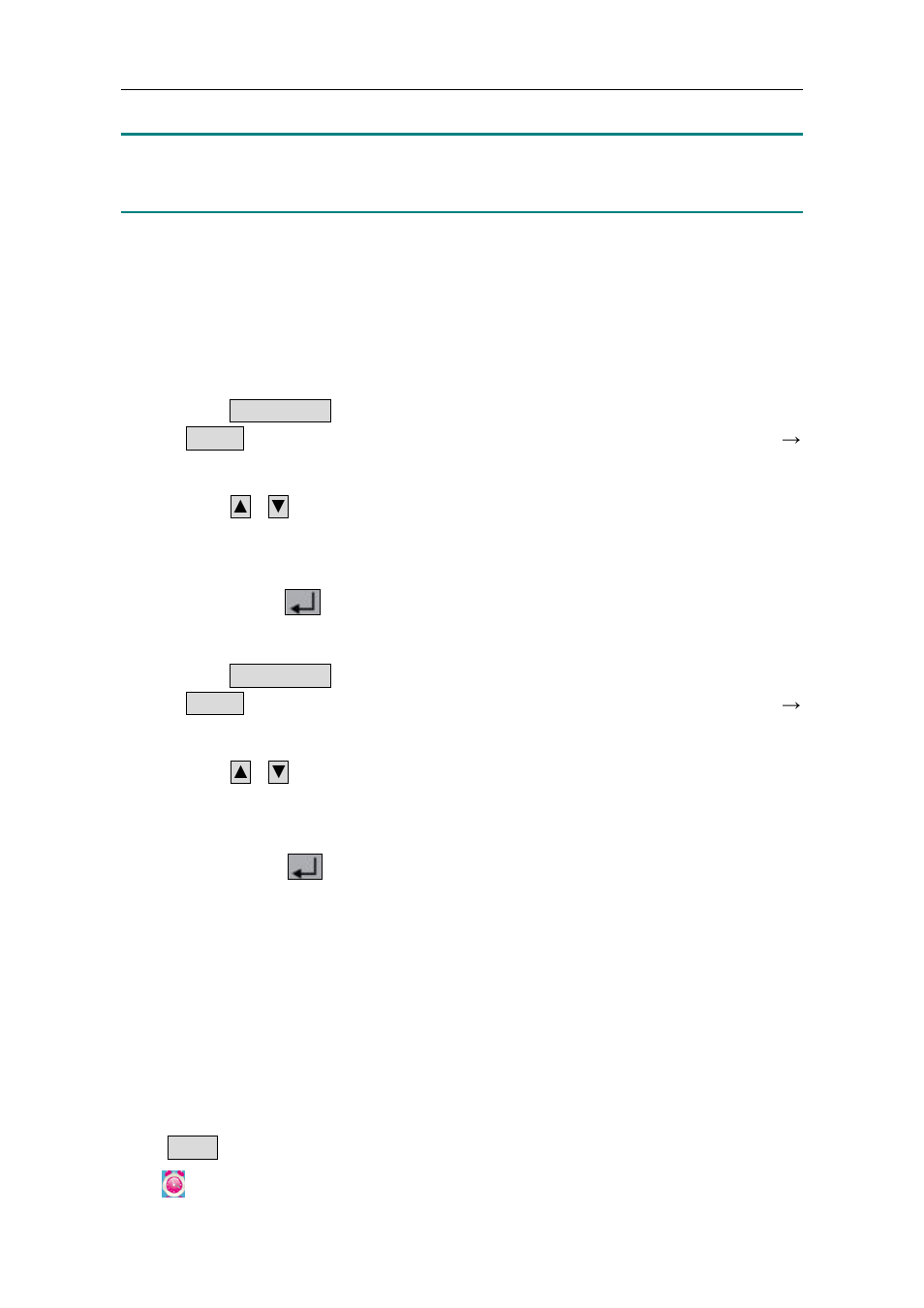 1 set o.v.p, 2 set o.c.p, 4 timing output | 1 enter/exit timer status | OWON ODP3031 User Manual | Page 20 / 29