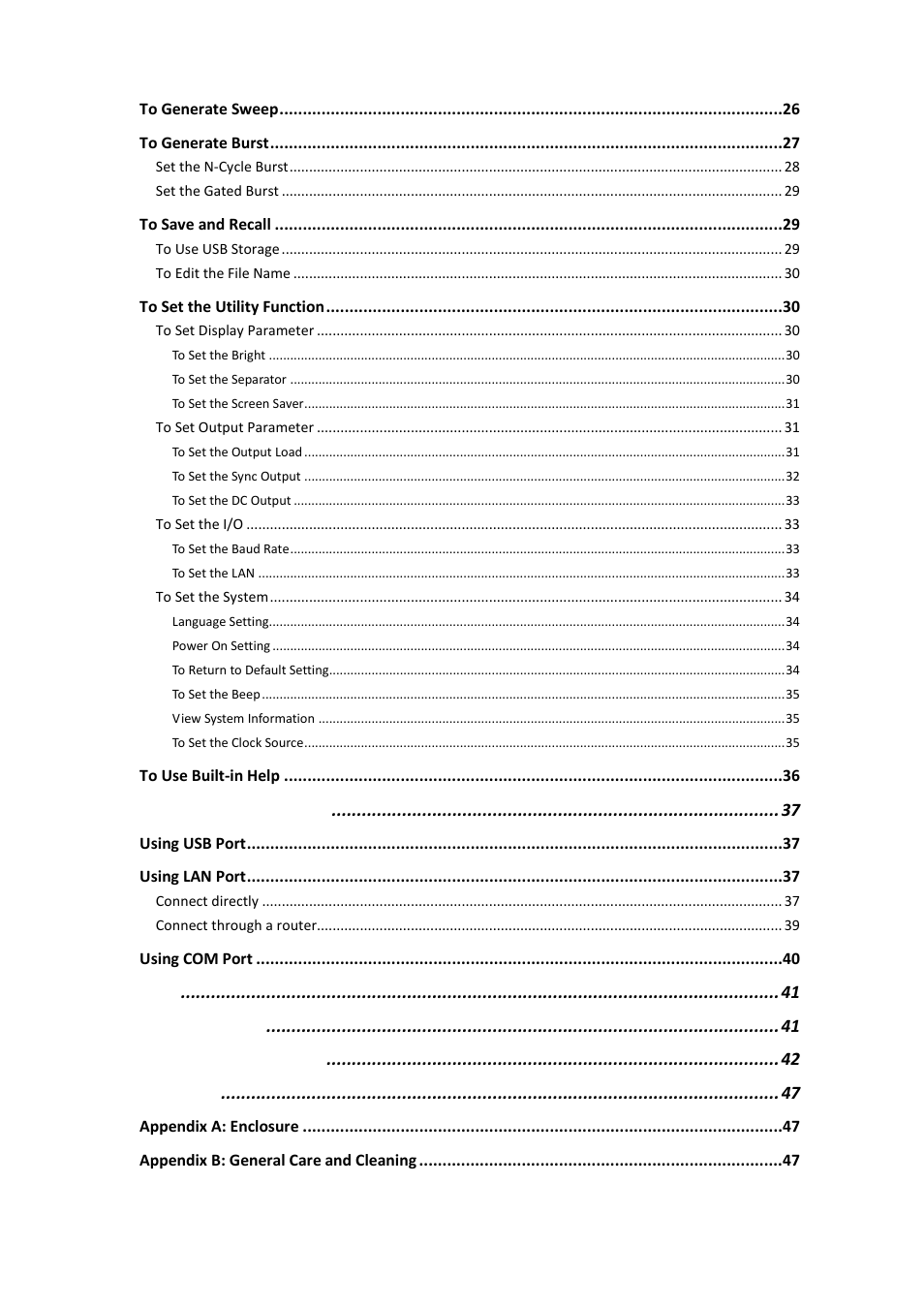 OWON AG-S series User Manual | Page 5 / 52