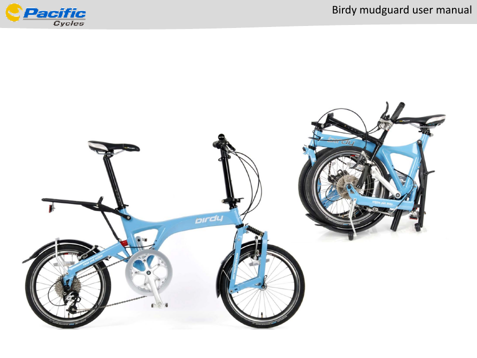 Pacific Cycles Birdy User Manual | 6 pages