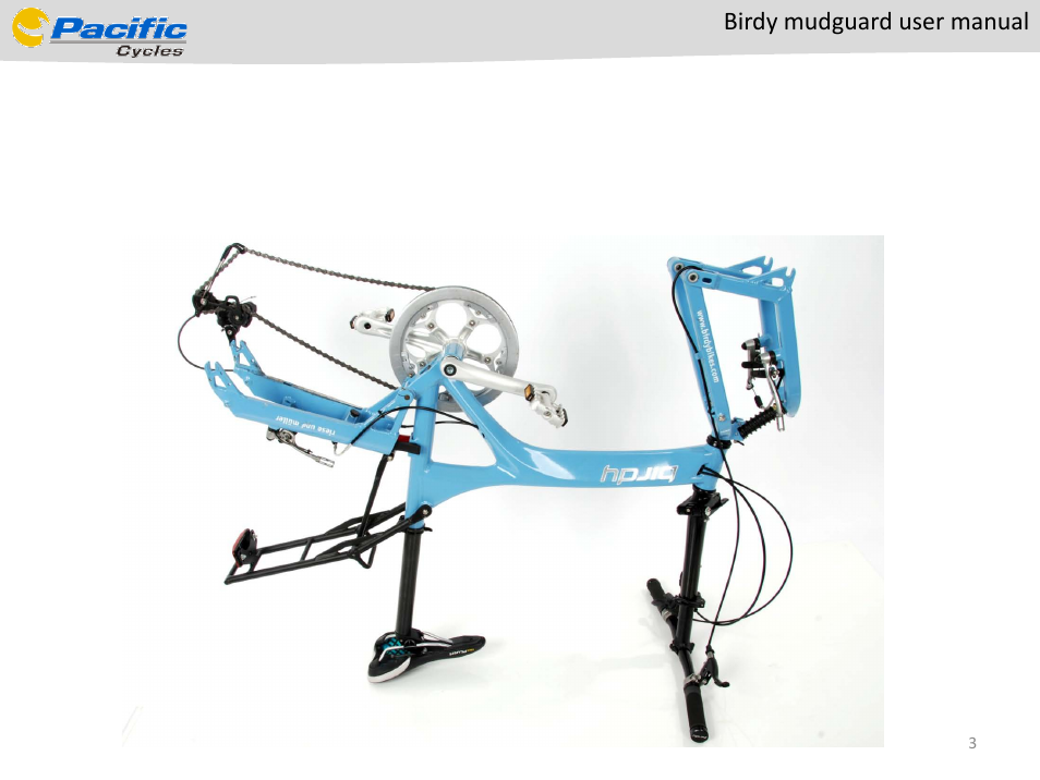 Step 2 | Pacific Cycles Birdy User Manual | Page 3 / 6