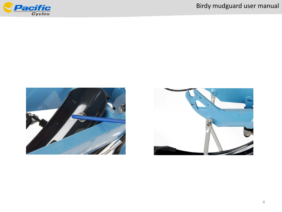 Step 3 | Pacific Cycles Birdy User Manual | Page 4 / 6