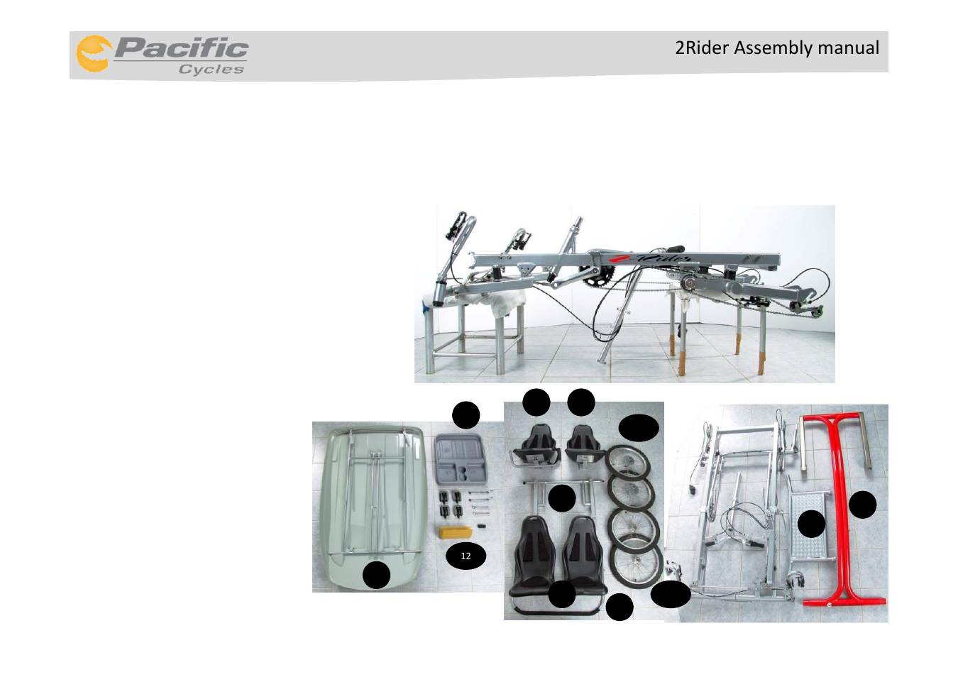 Pacific Cycles 2RIDER User Manual | Page 4 / 15
